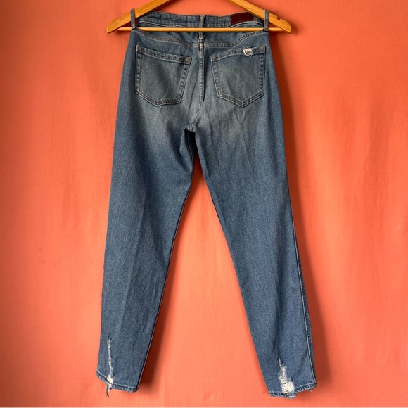 Waist Size 24 Hollister Distressed Mom Jean - Picture 2 of 4